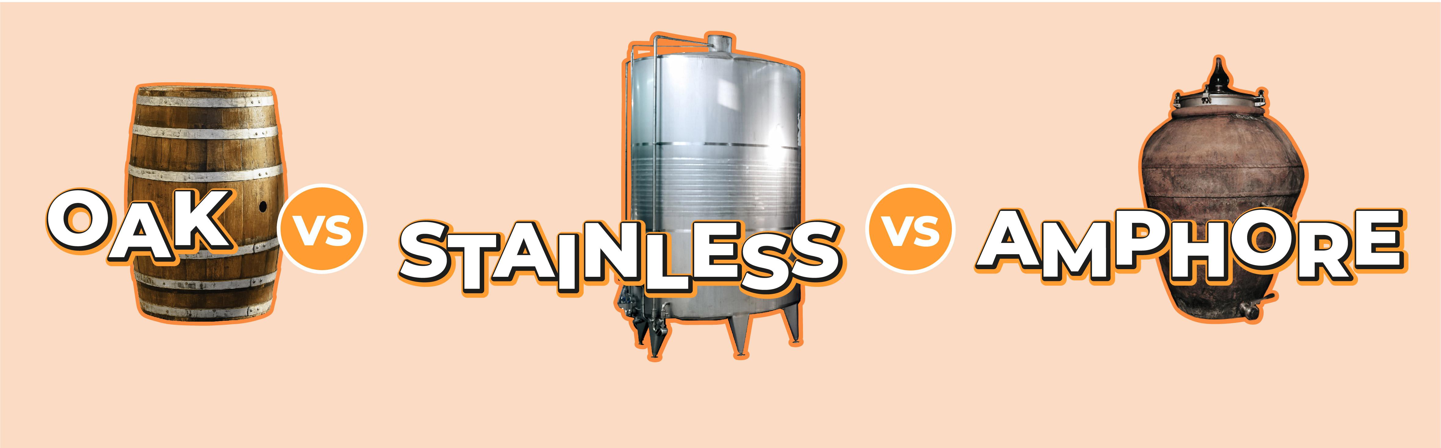 Oak VS Stainless Steel VS Amphore
